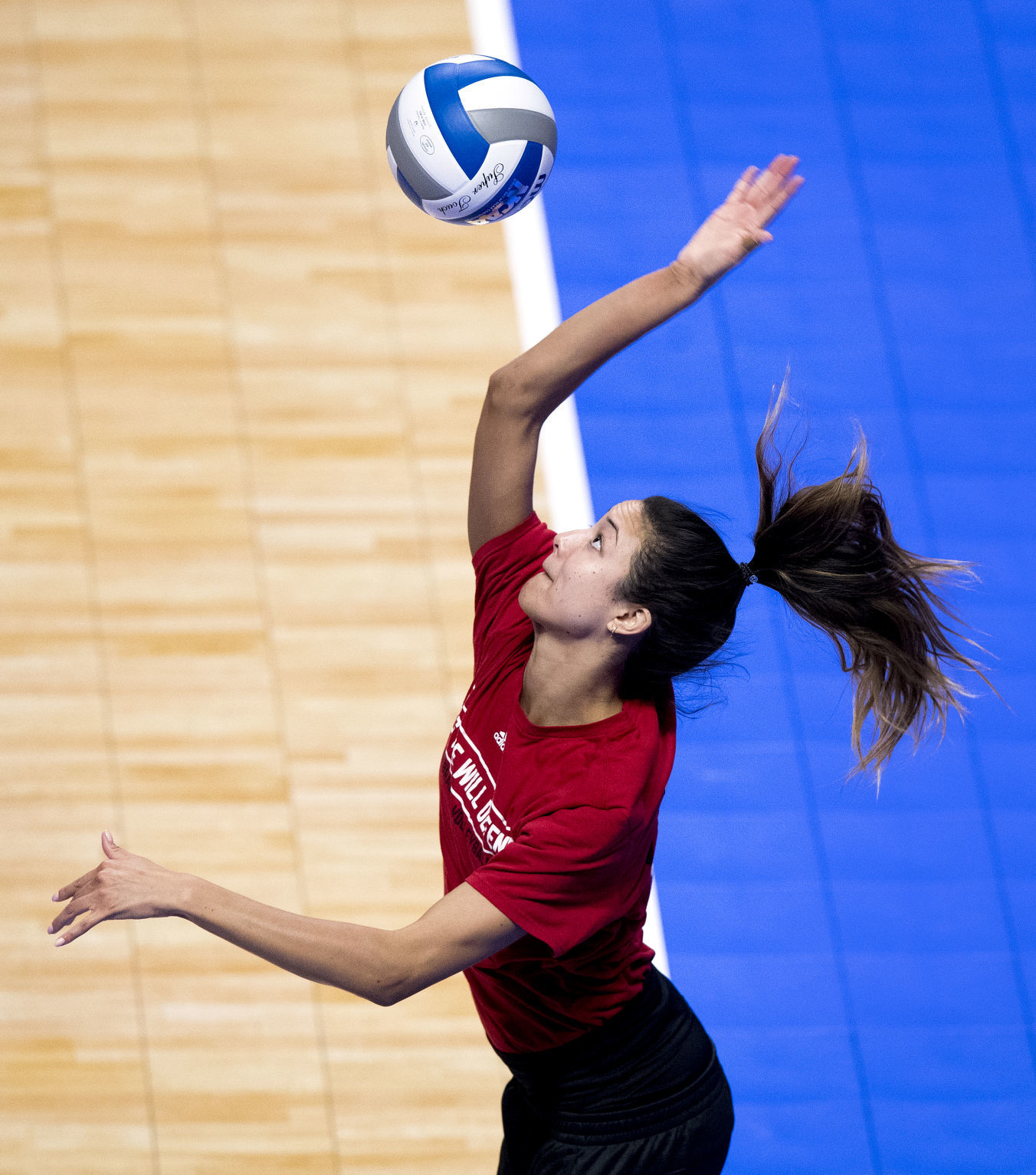 Nebraska Volleyball Practice in Minneapolis, 12.06